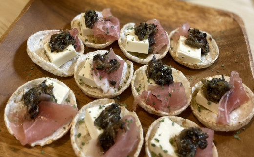 いりこのオイル漬け2個・ハーブティーセット