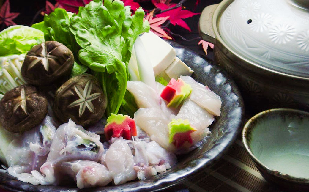 長崎とらふぐ鍋・刺身セット4人前