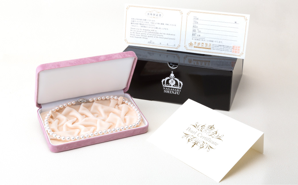 《アコヤ真珠》8.0-8.5mm フォーマルパールネックレス