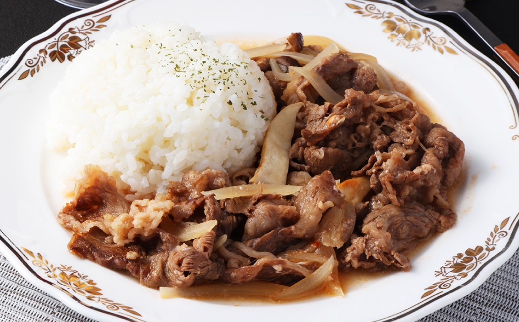 【訳あり】長崎和牛出島ばらいろ肩ロースバラ切り落とし計400g