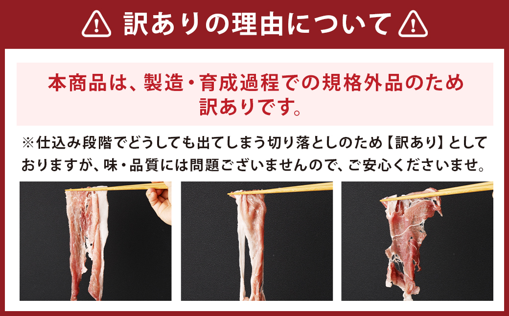 【全12回定期便】【訳あり】「競り美豚」モモ 切り落とし 2.5kg