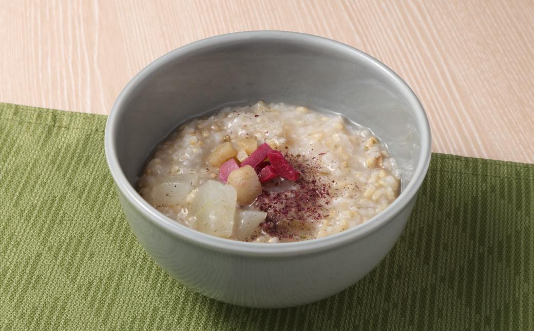 【全3回定期便】漢方薬局のこだわりレトルト粥 全種セット