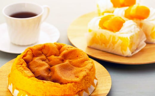 シースクリーム と 半熟カステラ詰合せ