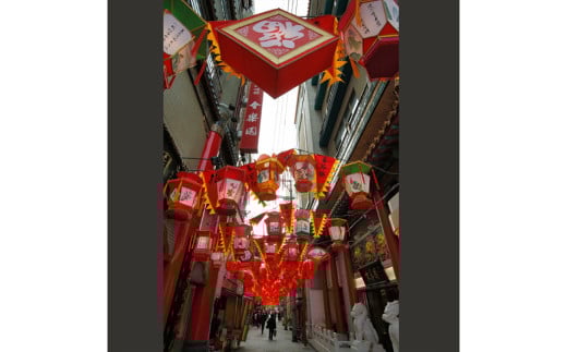 【額装写真】【ランフェス 長崎中華街】画寸A3ノビサイズ