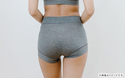 Lサイズ 超立体ショーツ スタンダード丈 モカ