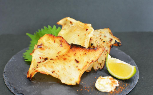 【全3回定期便】長崎名産 えいひれ 500g 七味入