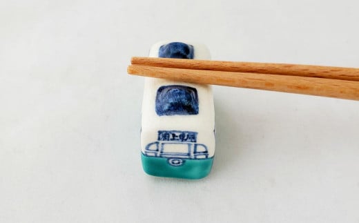 長崎 箸置き 5個セット (路面電車・眼鏡橋・くじら・ランタン・ちくわ)