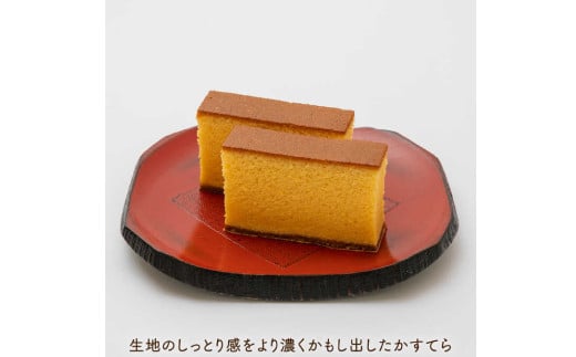 五三焼かすてら1斤サイズ・桃かすてら2個 詰合せ