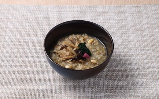 【全3回定期便】レトルトきのこ粥セット