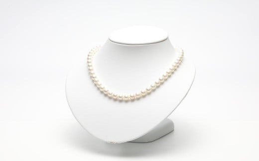 あこや真珠 (7.5-8mm) ネックレス ホワイト系
