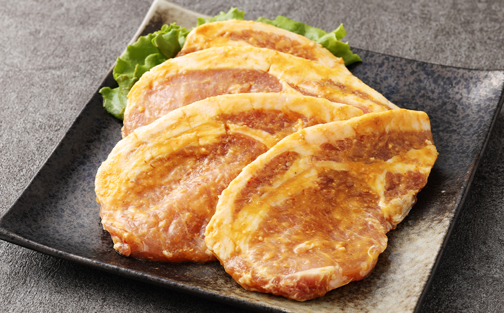 【全6回定期便】長崎県産 豚 味噌 ロース 120g×8枚