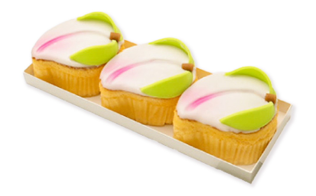 桃かすてら 3個入