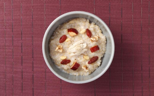 【全3回定期便】レトルト鶏塩粥セット