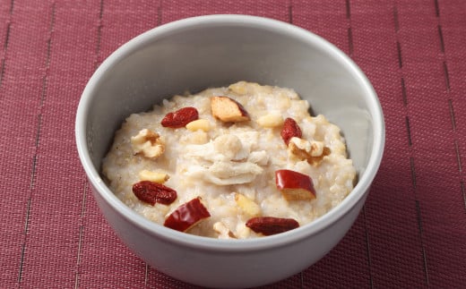 【全12回定期便】レトルト鶏塩粥セット