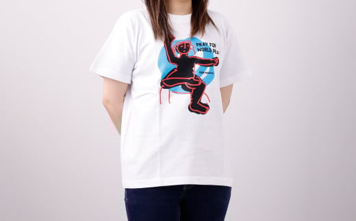 ピースなTシャツ・PEACEな ねこTシャツ 黒・白 計3枚