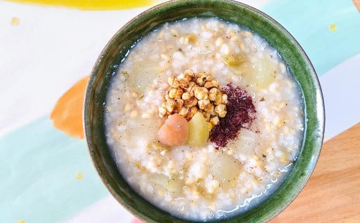 【全6回定期便】レトルト 梅と冬瓜のお粥セット 230g×5個