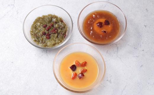 【全6回定期便】レトルト 葛湯 (くずゆ) 3種セット 各120g×3袋×3種