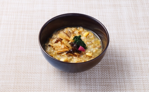 【全3回定期便】レトルトきのこ粥セット