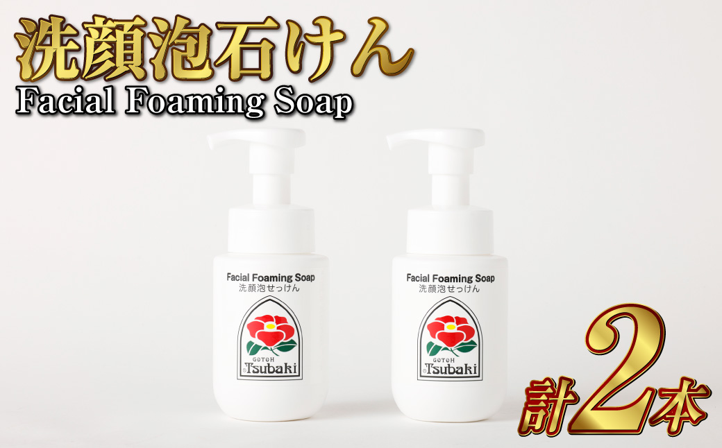 【10営業日以内発送】洗顔泡石けん 180ml 2本