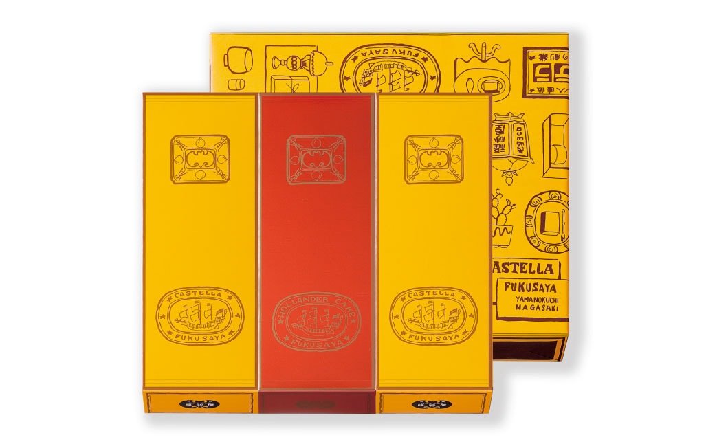 【10営業日以内発送】カステラ・オランダケーキ詰め合わせ 3本入 （詰め合わせC） ／ かすてら お菓子 カット済 福砂屋 ふくさや おやつ スイーツ お取り寄せ お土産 長崎県 長崎市