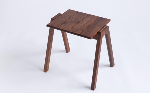 MINAZUKI STOOL ウォルナット (3脚)