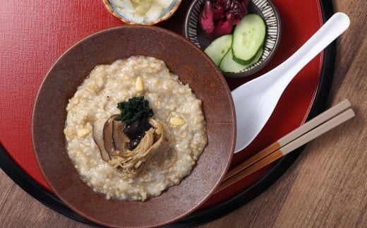 【全6回定期便】漢方薬局のこだわりレトルト粥レギュラー3種セット