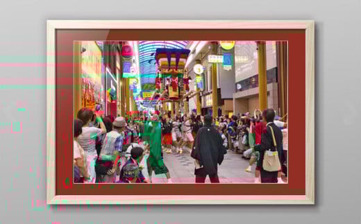 【額装写真】【長崎くんち コッコデショ】画寸A3サイズ