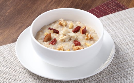 【全12回定期便】レトルト鶏塩粥セット