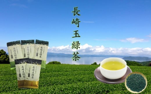 芳醇なコクと香り 長崎玉緑茶緑印 (100g×3本) 長崎玉緑茶金印 (100g×2本) 合計約500g ／ お茶 茶 茶葉 詰め合わせ 詰合せ セット