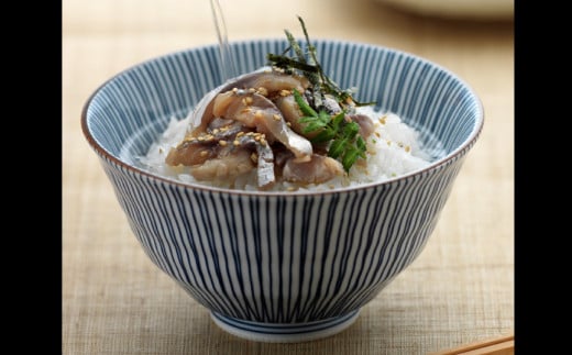 牧島流 鰺 (アジ) 茶漬け 梅味 12食入 (3食入×4袋)