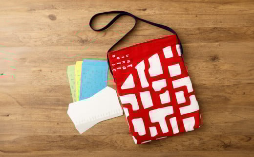 【昼しづかなる唐寺や】ショルダーバッグ・レターセット