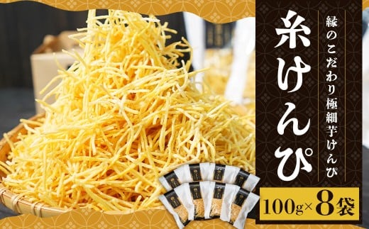 糸けんぴ 100g×8袋 計800g