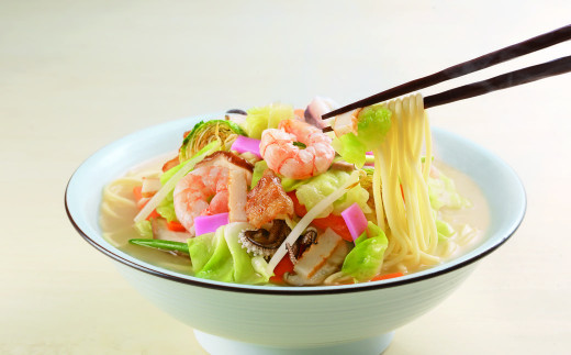 【全6回定期便】長崎ちゃんぽん・皿うどん揚麺