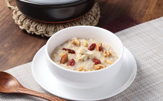 【全3回定期便】レトルト鶏塩粥セット