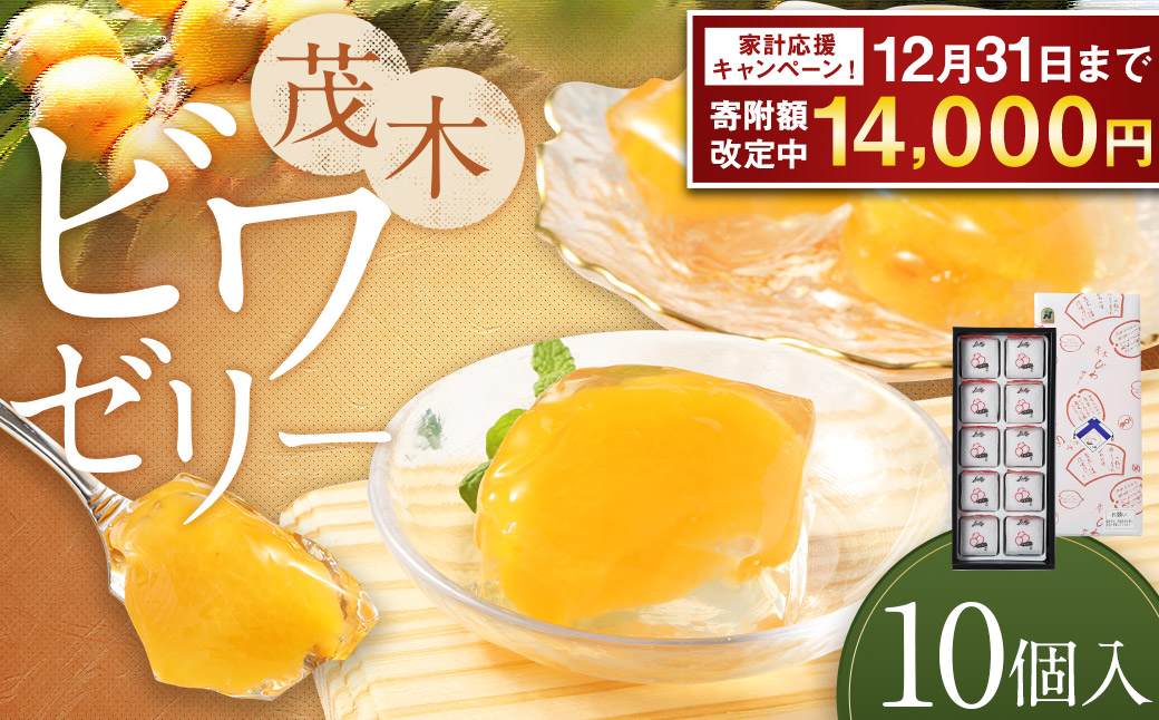 茂木ビワゼリー10個