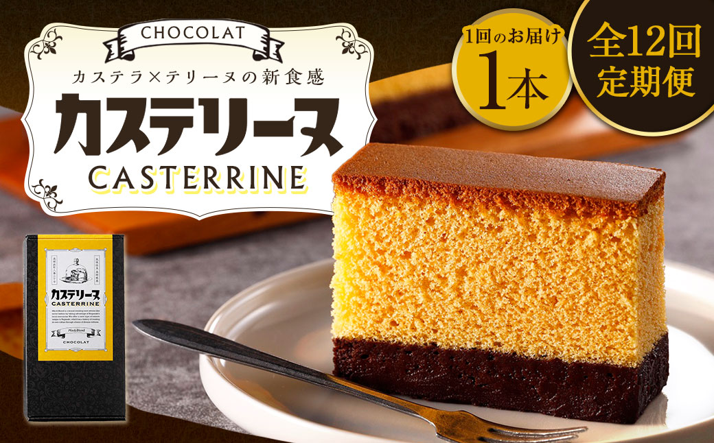 【全12回定期便】長崎カステリーヌショコラ