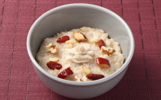 【全6回定期便】漢方薬局のこだわりレトルト粥全種セット