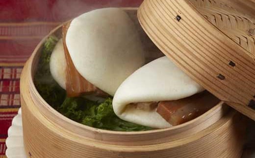 【全12回定期便】料亭仕込みの長崎角煮 琥珀まん (8個入り)