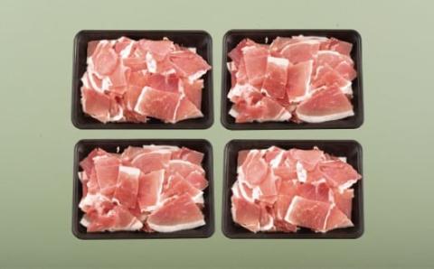 [B225p］長崎県産豚切り落とし(2kg)