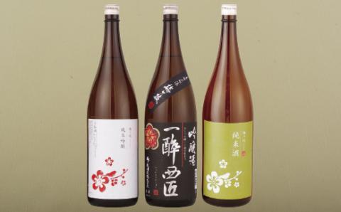 [C103b］純米吟醸･吟醸酒･純米酒 日本酒一升瓶3本