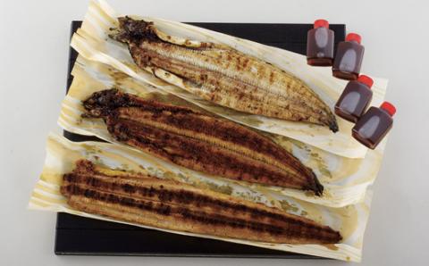 [A385p］寿し屋厳選!うなぎとあなごの食べ比べ3本セット