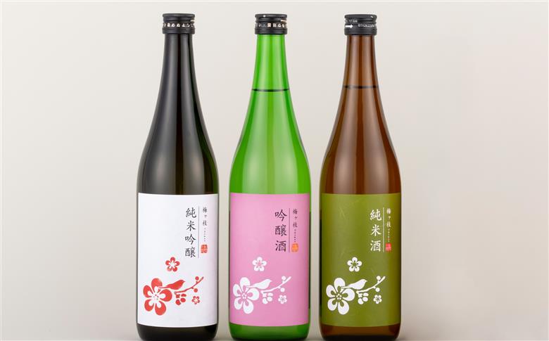   [C320］《定期便》純米吟醸･吟醸･純米酒　華やか＆やや辛口日本酒3本【12回お届け】