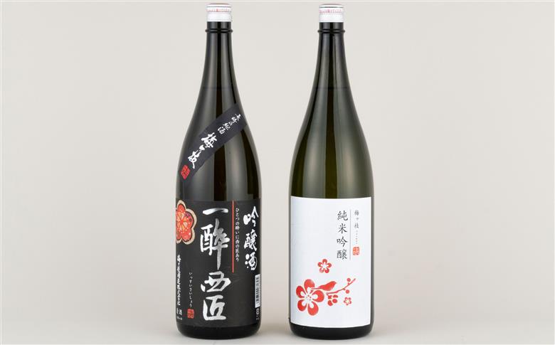   [C323］《定期便》香り豊かな純米吟醸･吟醸酒のプチ贅沢一升瓶2本【12回お届け】