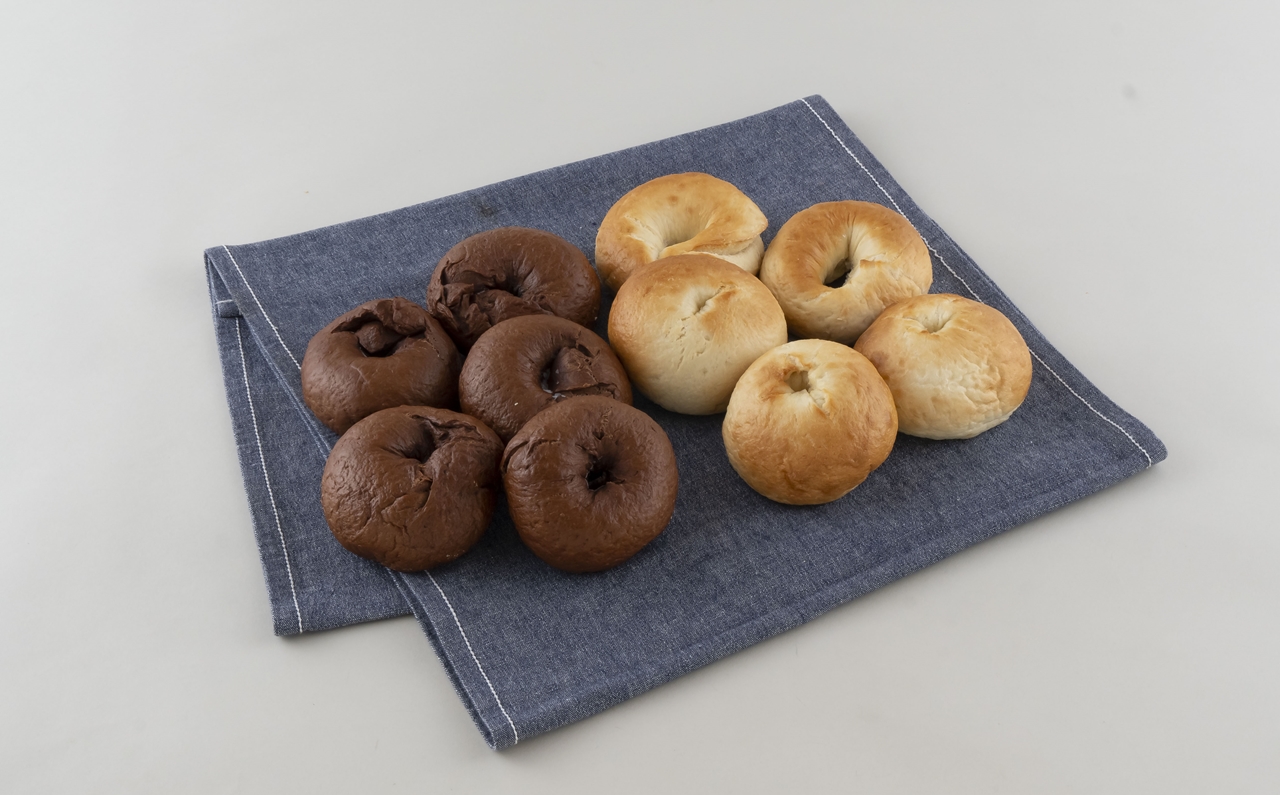 [E120p］佐世保アメリカンベーグル(プレーン5･ココア5)