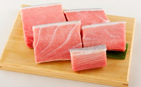 [A207p］特選長崎県産本まぐろトロセット(養殖)