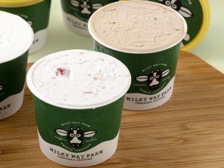 [F145a］山中牧場〈MILKY WAY FARM〉ジェラート(12個)