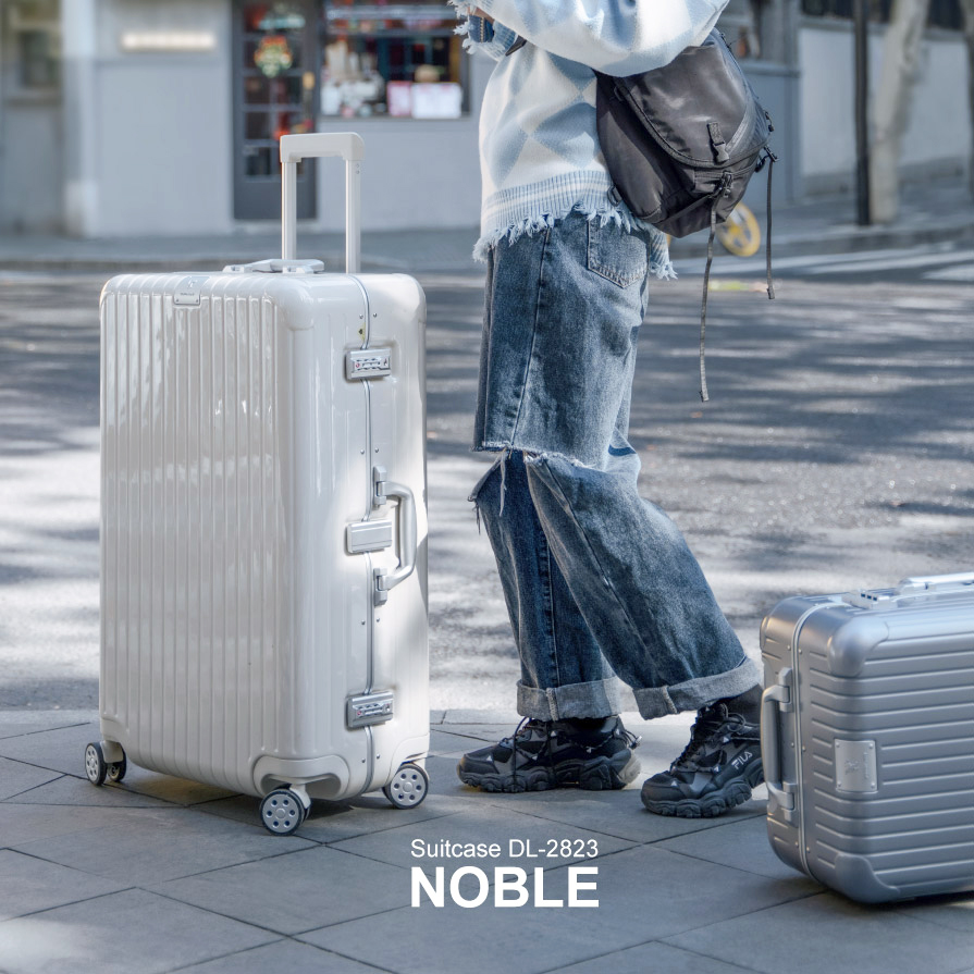  [G592］DL-2823 スーツケース S オイスターホワイト