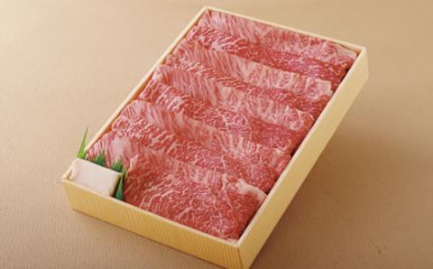 [B347p］長崎和牛すき焼き(700g)(特選ロース･特選モモ)