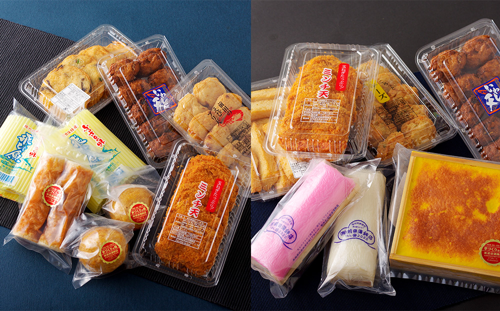  [A517］《定期便》贅沢練り物セット【12回お届け】