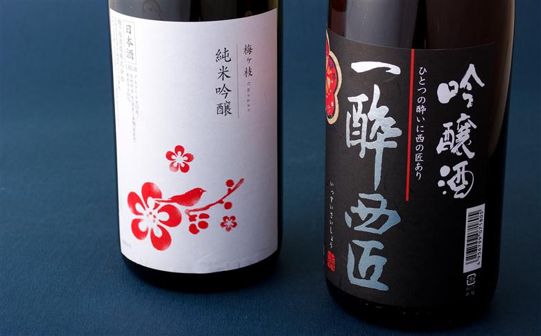   [C323］《定期便》香り豊かな純米吟醸･吟醸酒のプチ贅沢一升瓶2本【12回お届け】